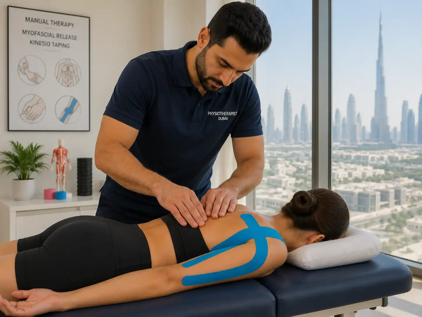 Kinesio Therapy — home physiotherapy in Dubai